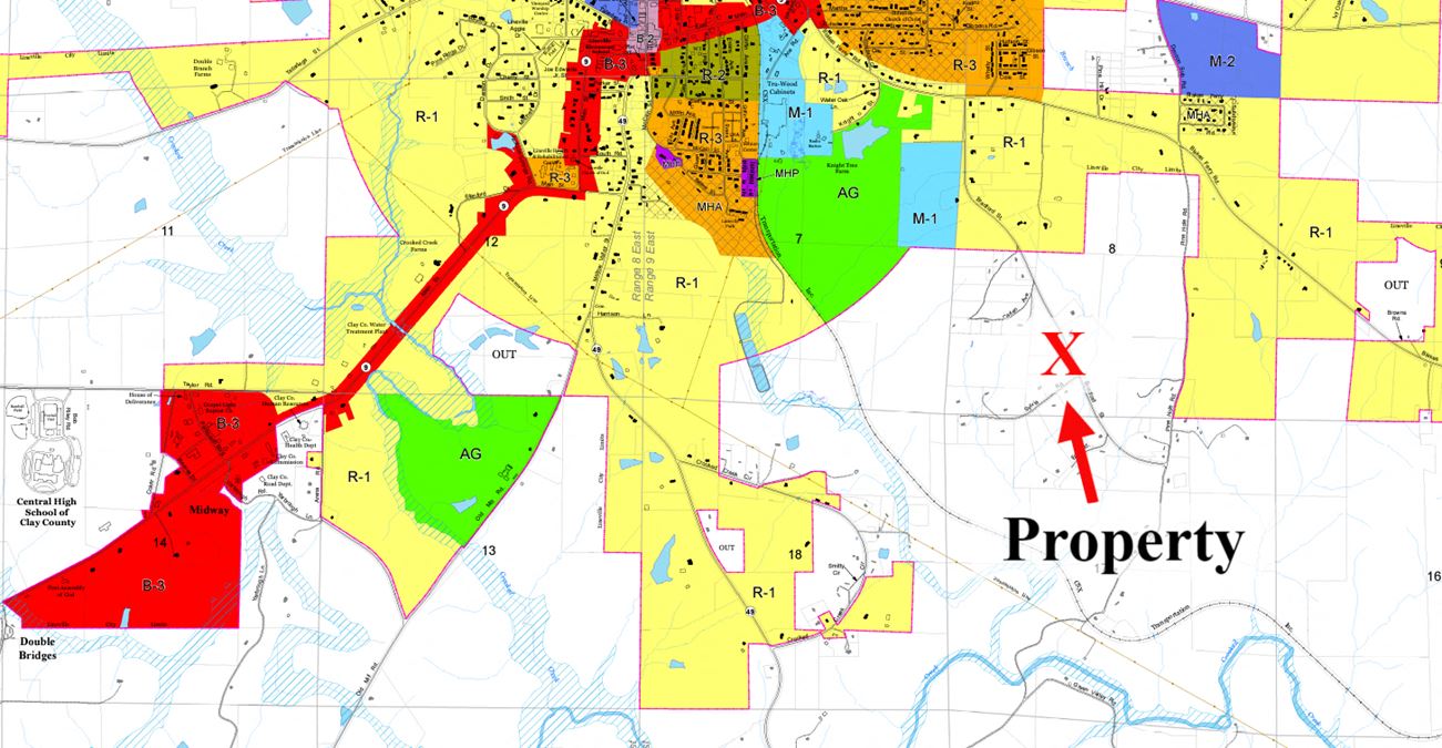 57.02 Acres Unincorporated Land