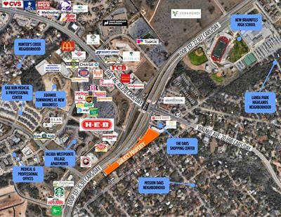 Retail or Office Pads (approx. 0.69 to 5.23 acres)