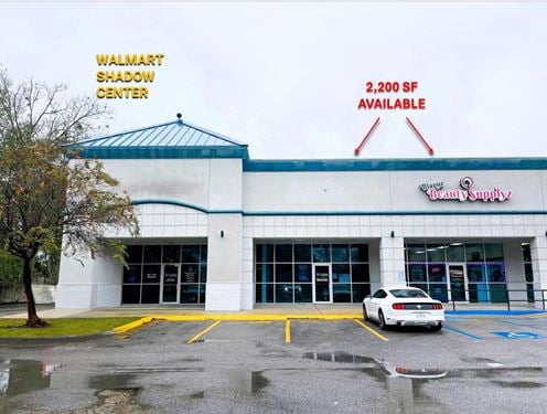 MOVE IN SPECIAL:  Main Street Plaza Shopping Center:  Walmart Shadow Center