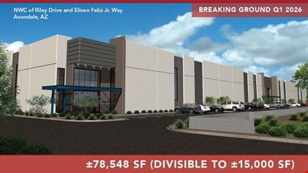 Industrial space for Rent at 940 East Riley Drive in Avondale