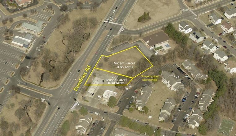 VacantLand space for Rent at 10233 Dumfries Rd in Manassas