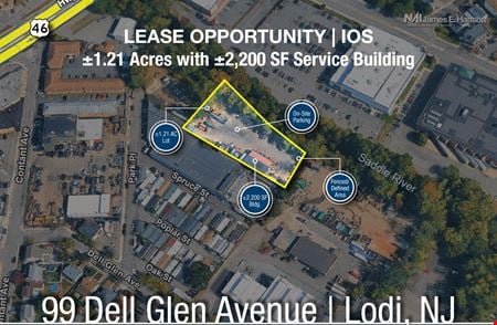 VacantLand space for Rent at 99 Dell Glen Ave in Lodi