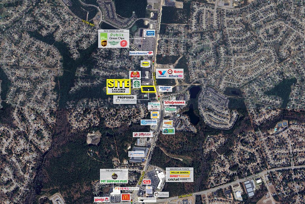 Hard Scrabble Rd & Elders Pond Dr