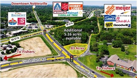 VacantLand space for Sale at 16211 Cumberland Road in Noblesville