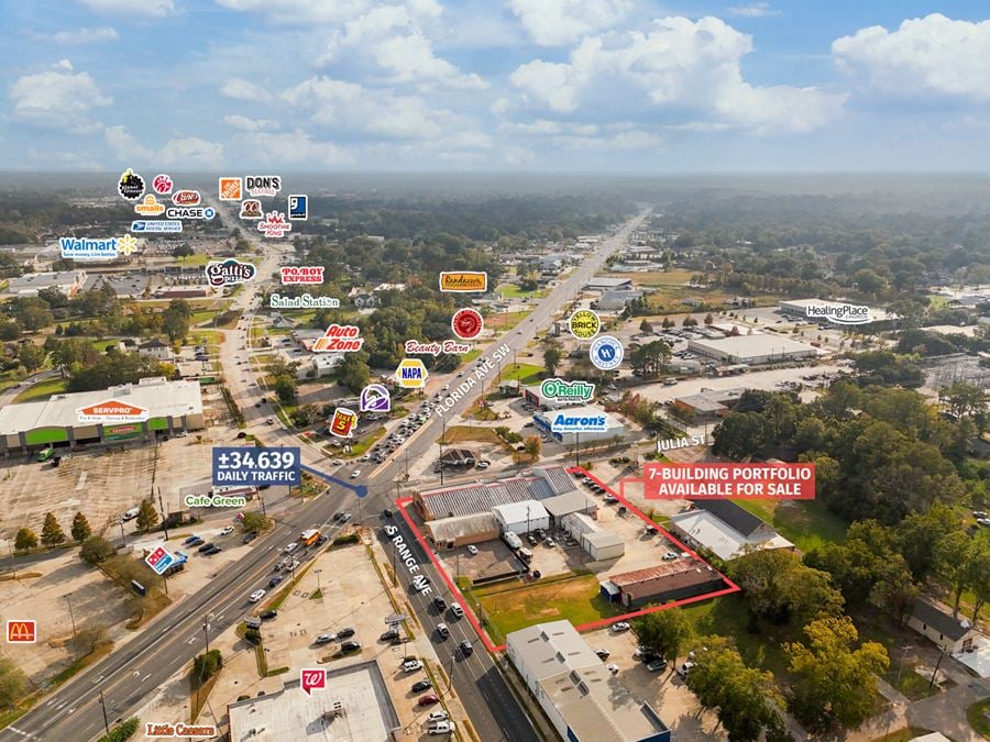 7-Building Portfolio with Prime Visibility along S Range Ave