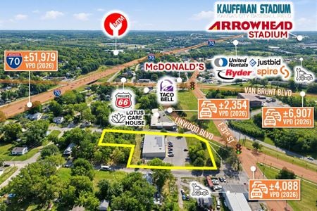 Retail space for Sale at 5000 E Linwood Blvd in Kansas City