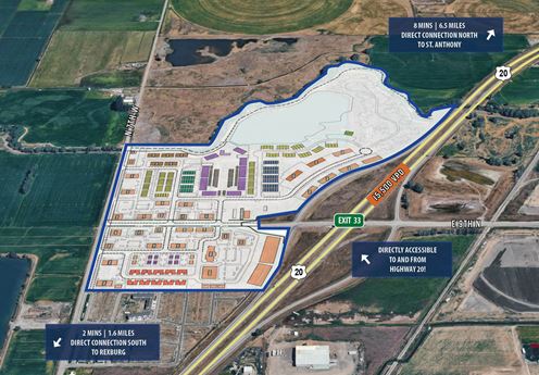Highway 20 Interchange Pads