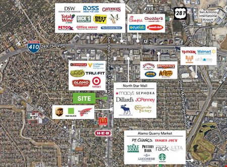 Retail space for Rent at 7049-7075 San Pedro Avenue in San Antonio