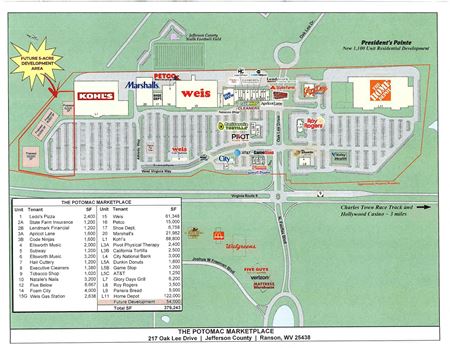 Photo of commercial space at Route 9 & Oak Lee Drive in Ranson