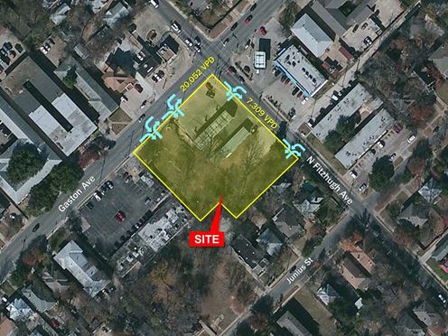 East Dallas Hard Corner Pad Site