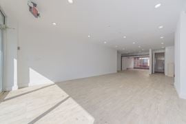 1,200 SF | 385 Nostrand Avenue | Vanilla Box Retail with Backyard for Lease