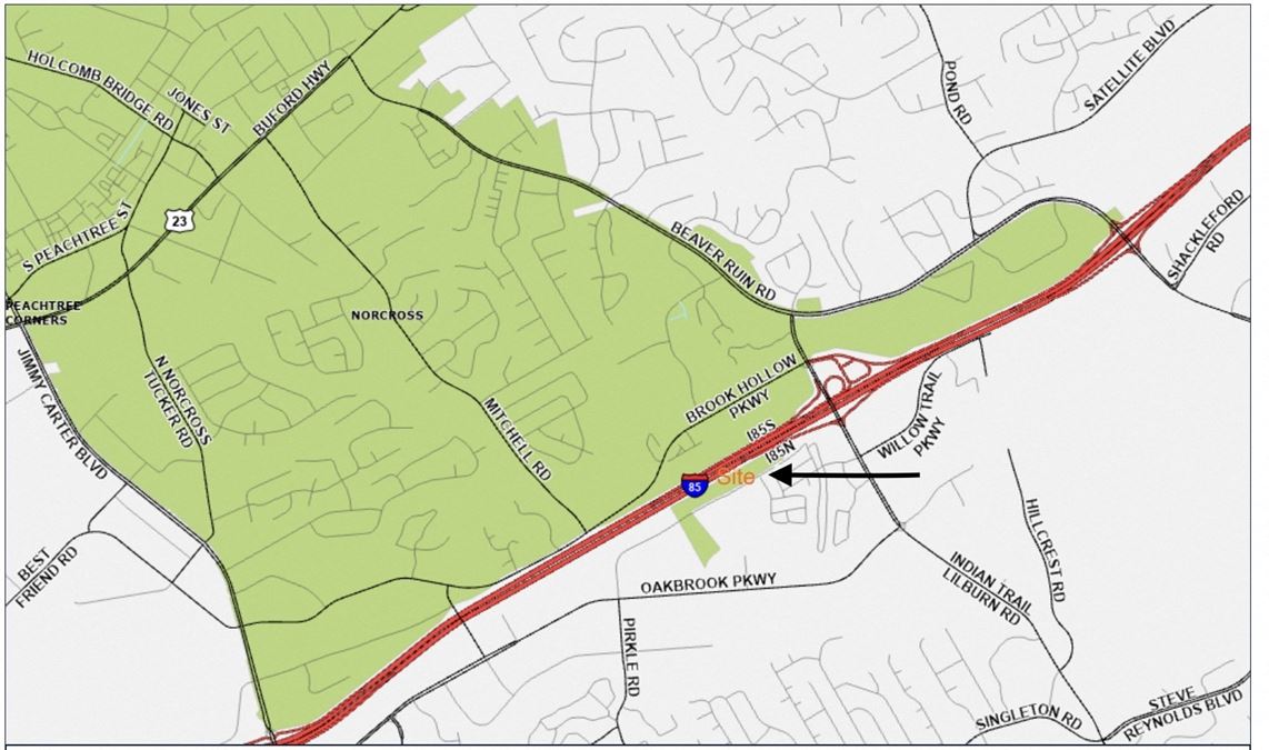 M1 Zoning-4.3 AC-I 85 and Goshen Springs Road