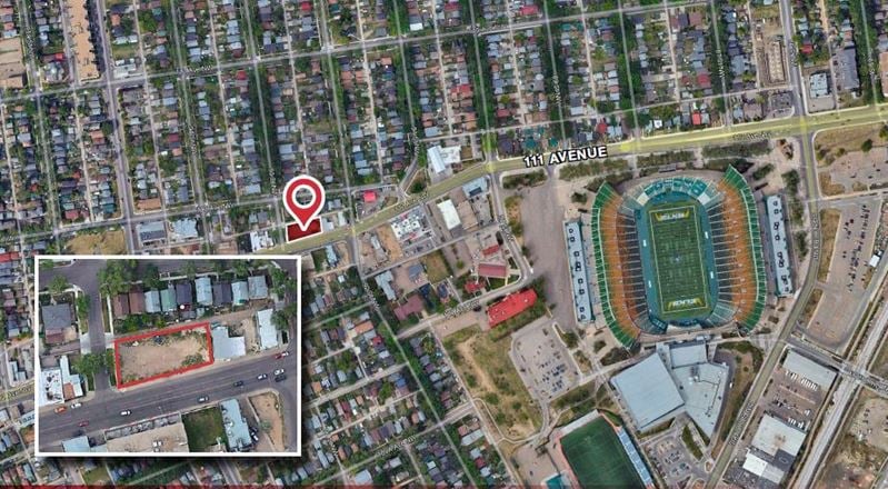 VacantLand space for Sale at 9222 111 Avenue in Edmonton