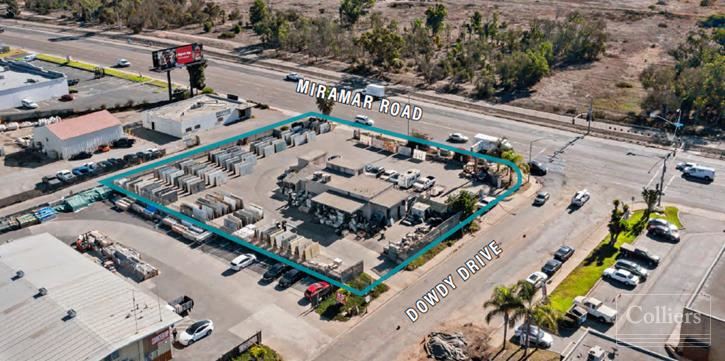 36,705 SF LOT INCLUDES ± 3,000 SF STRUCTURE ON SITE - For Sale or Lease