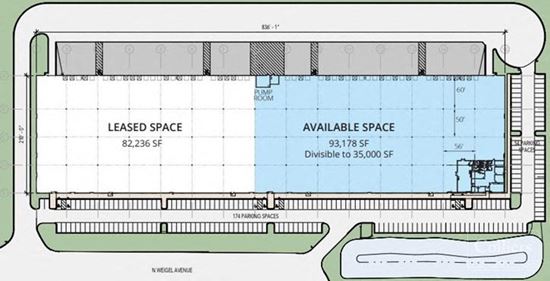 93,178 SF Available for Lease in Elmhurst