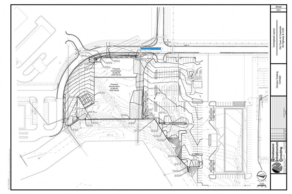 Creekside Mixed-Use Development Pad Sites