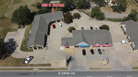 Photo of commercial space at 6108-6130 W. Central in Wichita