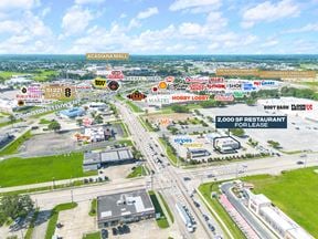 2,000 SF QSR in Operating Stripes / Sunoco near Acadiana Mall