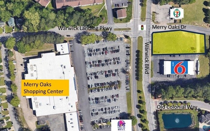 VacantLand space for Sale at 15550 Warwick Blvd in Newport Nws