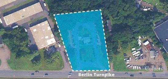 Retail Pad Redevelopment | Drive-Thru QSR or Car Wash | BT-1 | Berlin Turnpike | For Sale or Ground Lease
