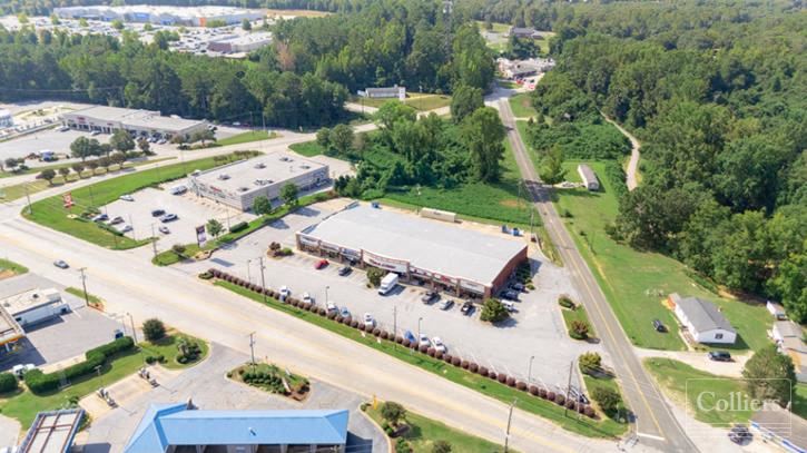 Well-positioned Retail Shopping Center on Main Street in Laurens, SC