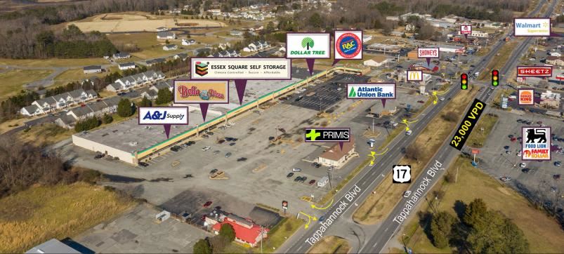 For Lease: Essex Square Shopping Center