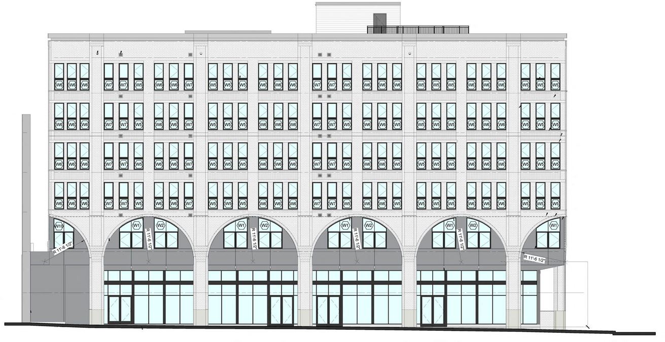 1,125 SF - 3,140 SF | 619 North Broad Street | New Construction Retail Space For Lease | North Broad Corridor