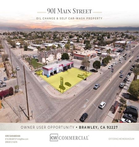 Photo of commercial space at 901 Main Street in Brawley