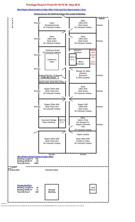 Office space for Sale at 14112 West Highway 80 East in Odessa