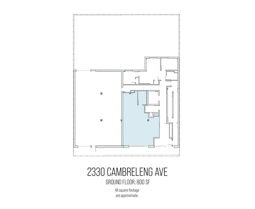 800 SF | 2330 Cambreleng Ave | Brand New Community Facility Space for Lease
