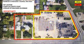 Frank & Brown Rd. Development Opportunity