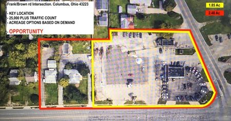 VacantLand space for Sale at 1100 Frank Rd. in Columbus