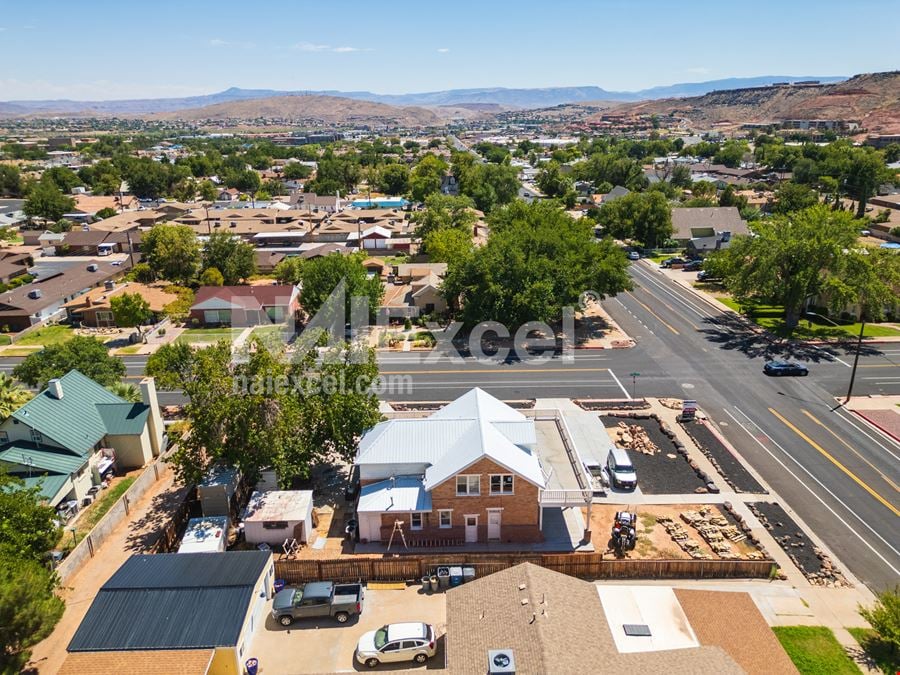Corner Building on Main Street St George for Sale