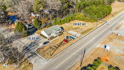 One-of-a-Kind Commercial Site with Building and Expansion Land | Gray, GA