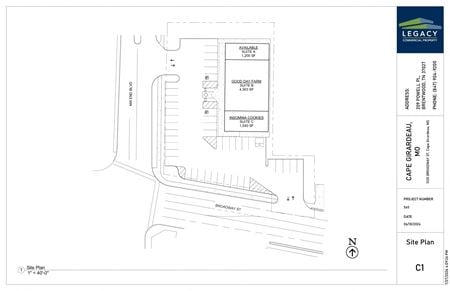 Retail space for Rent at 1330 Broadway St. in Cape Girardeau