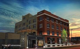 Harvester Building + Adjacent Restaurant