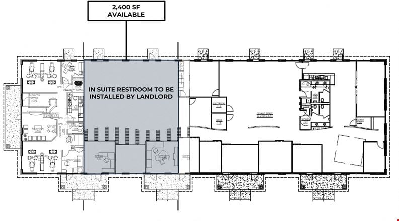 2,400 SF Office Space Available