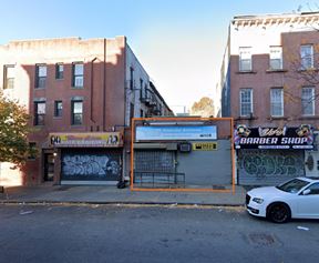 400 SF | 164 Rockaway Avenue | Vanilla Box Retail Space For Lease