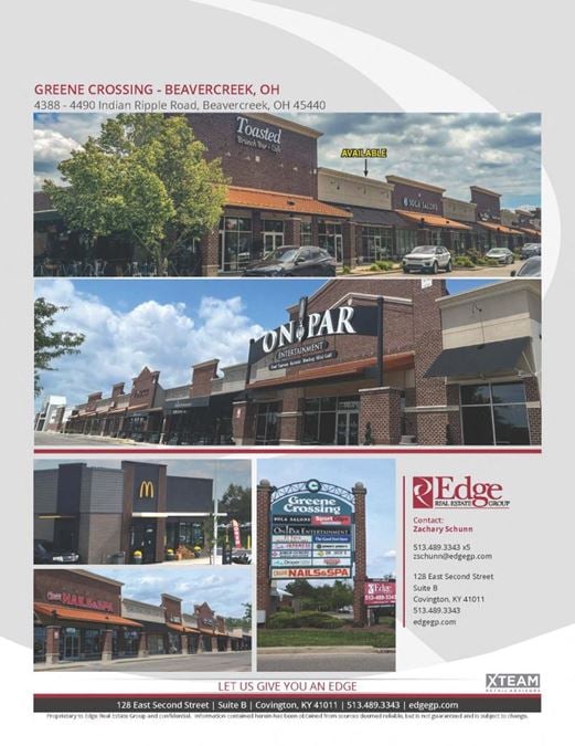 Greene Crossing Shopping Center