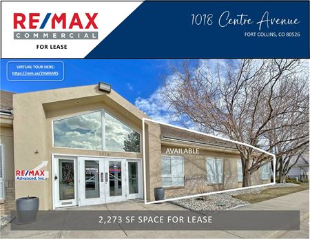 Commercial space for Rent at 1018 Centre Ave in Fort Collins