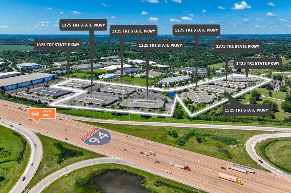 Crown Corporate Center | 327,616 SF | 8 Buildings Individually Parceled | I-2 Zoning For Redevelopment