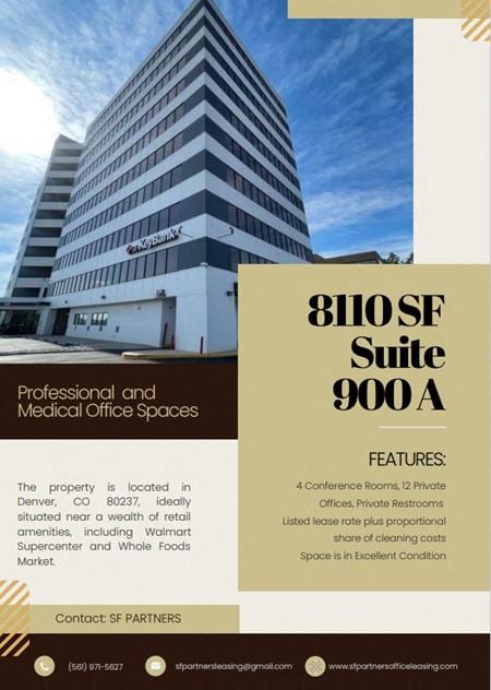 Commercial space for Rent at 3600 South Yosemite Street in Denver