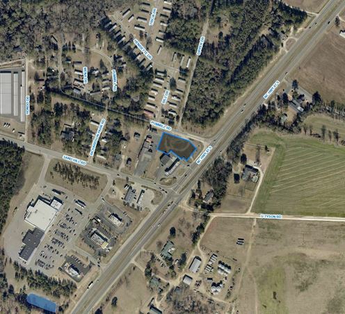 0.75 AC Ground Lease Available