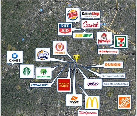 Retail space for Rent at 907 South Orange Avenue in East Orange