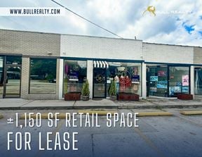 ±1,150 SF Retail Space For Lease in Ingleside Village