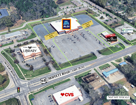 Photo of commercial space at 9082 Moffett Rd in Semmes