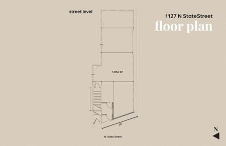 Retail space for Rent at 1127-1131-1133-1135 N State Street in Chicago
