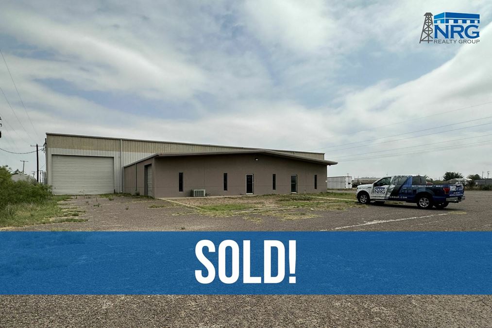 Multiple Crane Served Shop w/ frontage on Loop 338 - Sold