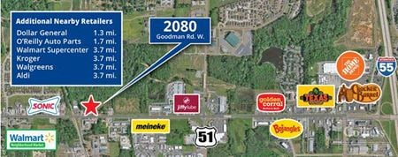 Photo of commercial space at 2080 Goodman Rd W in Horn Lake