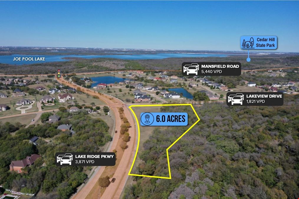 $1 Auction – 6 Acre Residential Parcel | $132K AHHI  | Dallas MSA